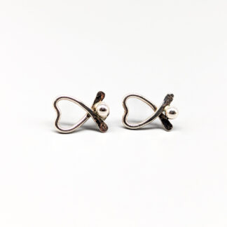 Silver earrings angels S925 2.03g 16mm