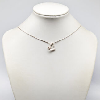 42cm Silver necklace with pendant S925 3.05g