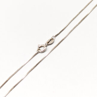 40.5cm Box Chain in Silver S925 1.77g