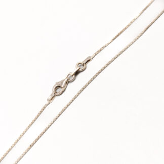 42cm Box Chain in Silver S925 2.24g