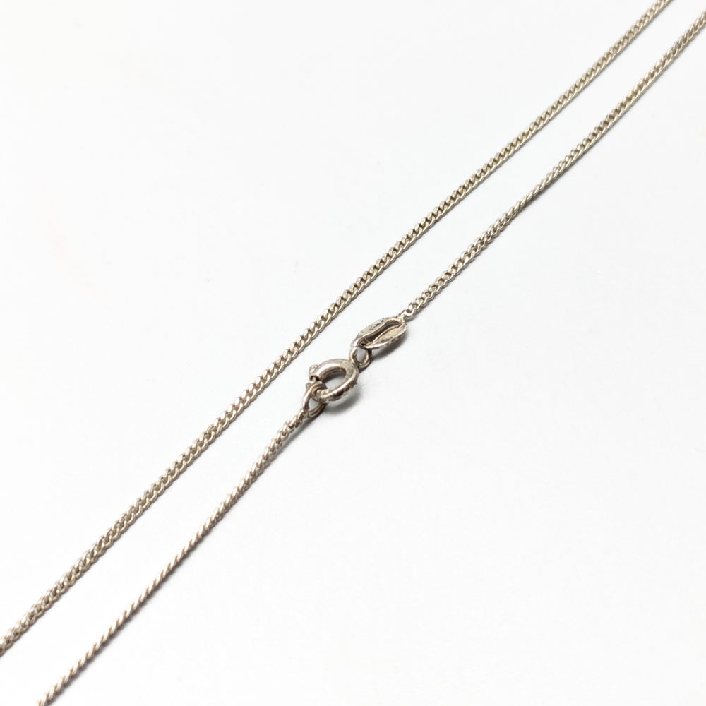 44cm Curb Chain in Silver S925 2.36g