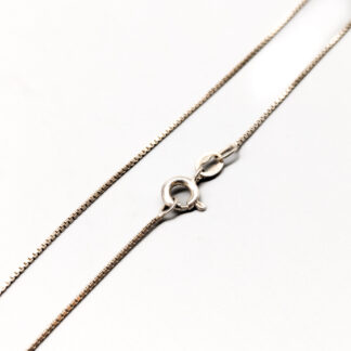 45cm Box Chain in Silver S925 1.85g