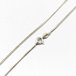 45.5cm Curb Chain in Silver S925 2.99g