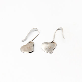 Earrings in Silver Hearts S925 4g 38mm
