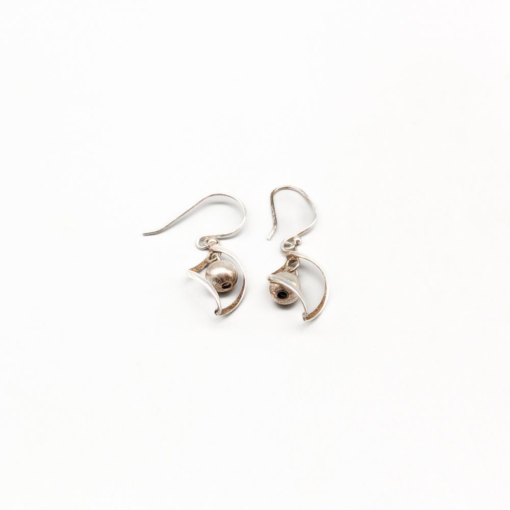 Earrings in Silver S925 2.18g 31mm
