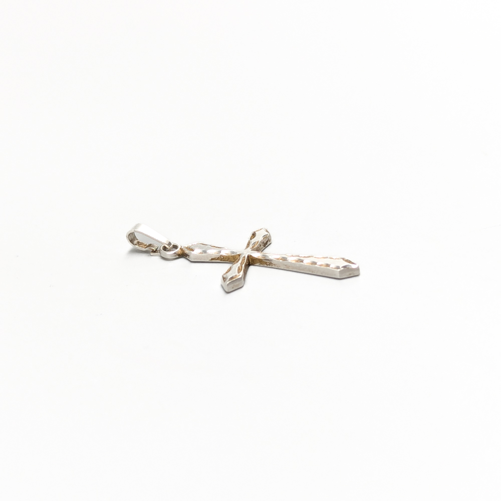 Pendant in Silver cross S830 1.61g 35mm - Image 2