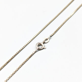 42cm Box Chain in Silver S925 2.83g