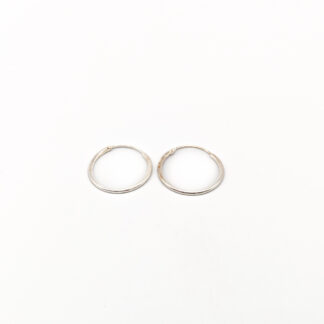 Hoop in Silver S925 0.8g 18mm