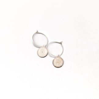 Earrings in Silver S925 1.05g 27mm