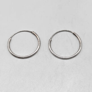 Hoop in Silver S925 0.45g 16mm