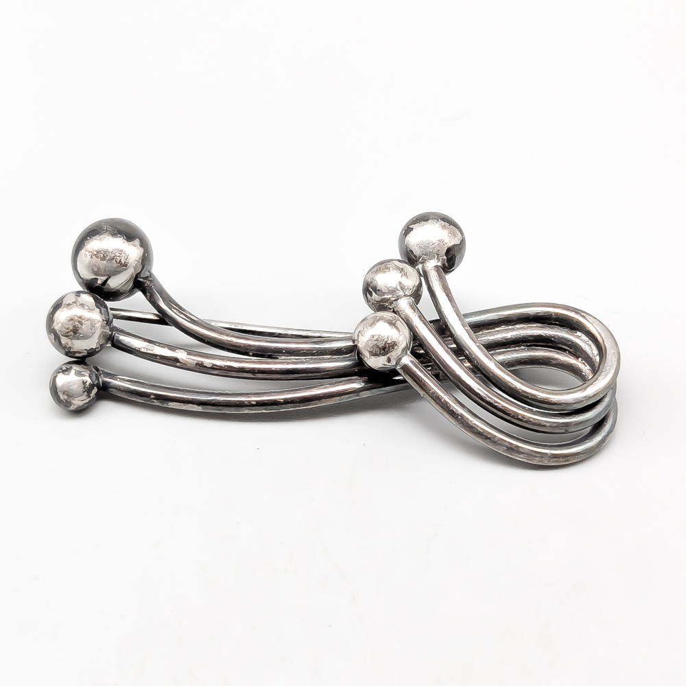 Brooch in Silver S830 10.97g 55mm