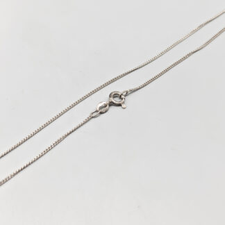 40.5cm Curb Chain in Silver S830 1.68g