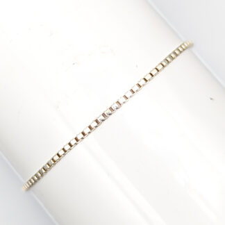 18.5cm Box Chain in Silver S925 1.51g