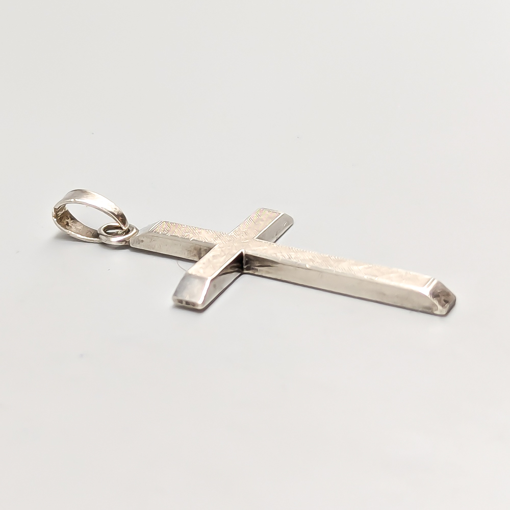 Pendant in Silver Cross S830 2.82g 31mm - Image 2