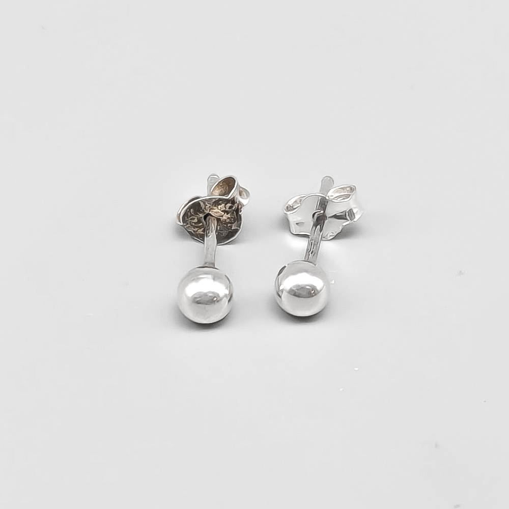 Earrings in Silver S925 0.56g 4mm