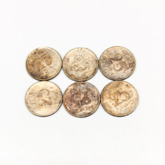 6 pcs 25 trout S400 13.91g 17mm