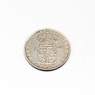 Coin 1 kr Sweden 1967 S400 6.92g 25mm