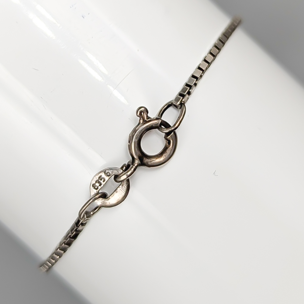 Box Chain in Silver S830 2.06g 23.5cm - Image 2