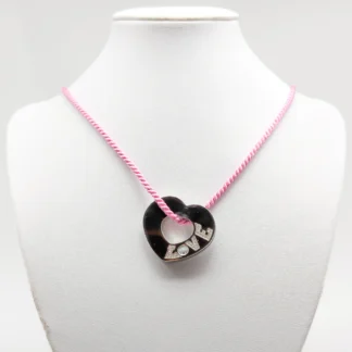 Chopard Pendant "Love" in White Gold with Diamonds 18K 18.34g