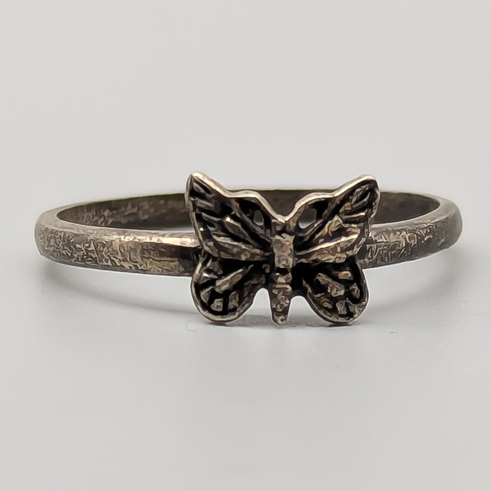 Ring in Silver Butterfly S830 0.96g 15.25mm