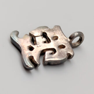 Pendant in Silver Asian Sign S925 2.12g 13mm