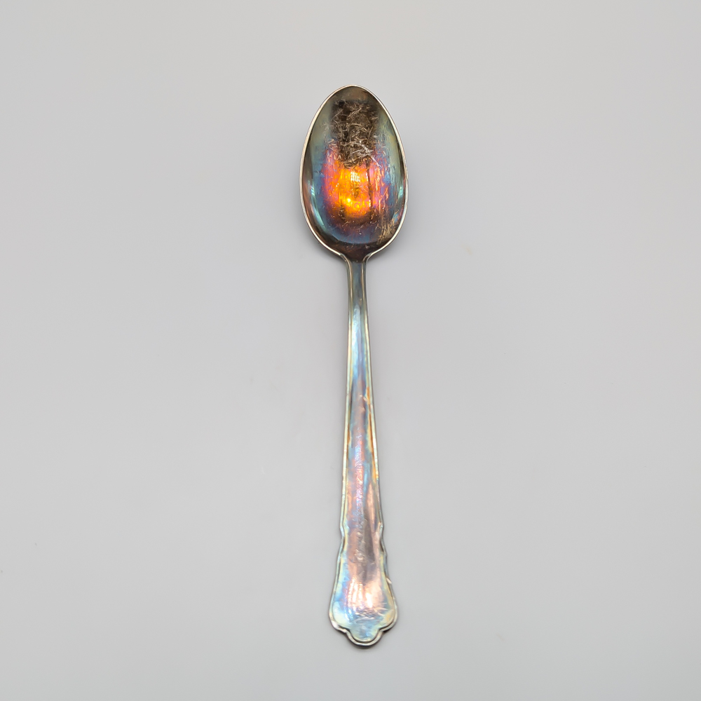 1 Teaspoon in Silver S830 13.18g 121mm