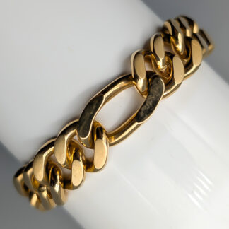21cm Jo'ans Figaro Link in Gold 18K 51.54g
