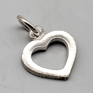 Pendant in Silver Heart S925 2.25g 18mm