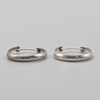 Hoop in Silver S830 0.39g 15mm