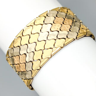 20cm Fantasy Link in Multicolored Gold 18K 56.15g