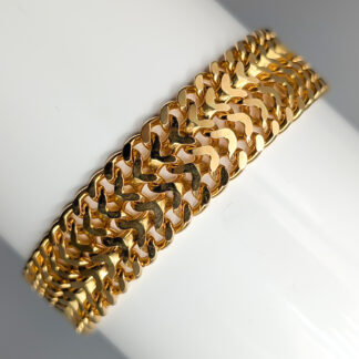 21cm Herringbone Chain in Gold 18K 31.59g