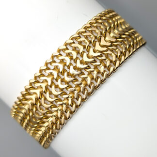 19cm Herringbone Chain in Gold 18K 35.17g
