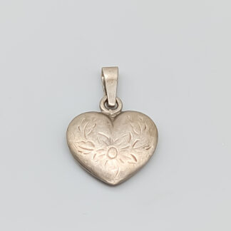 Pendant in Silver Heart S830 1.66g 15mm
