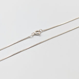 40.5cm Box Chain in Silver S925 1.54g