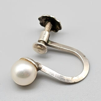 Single Earring in Silver S830 0.54g 5mm