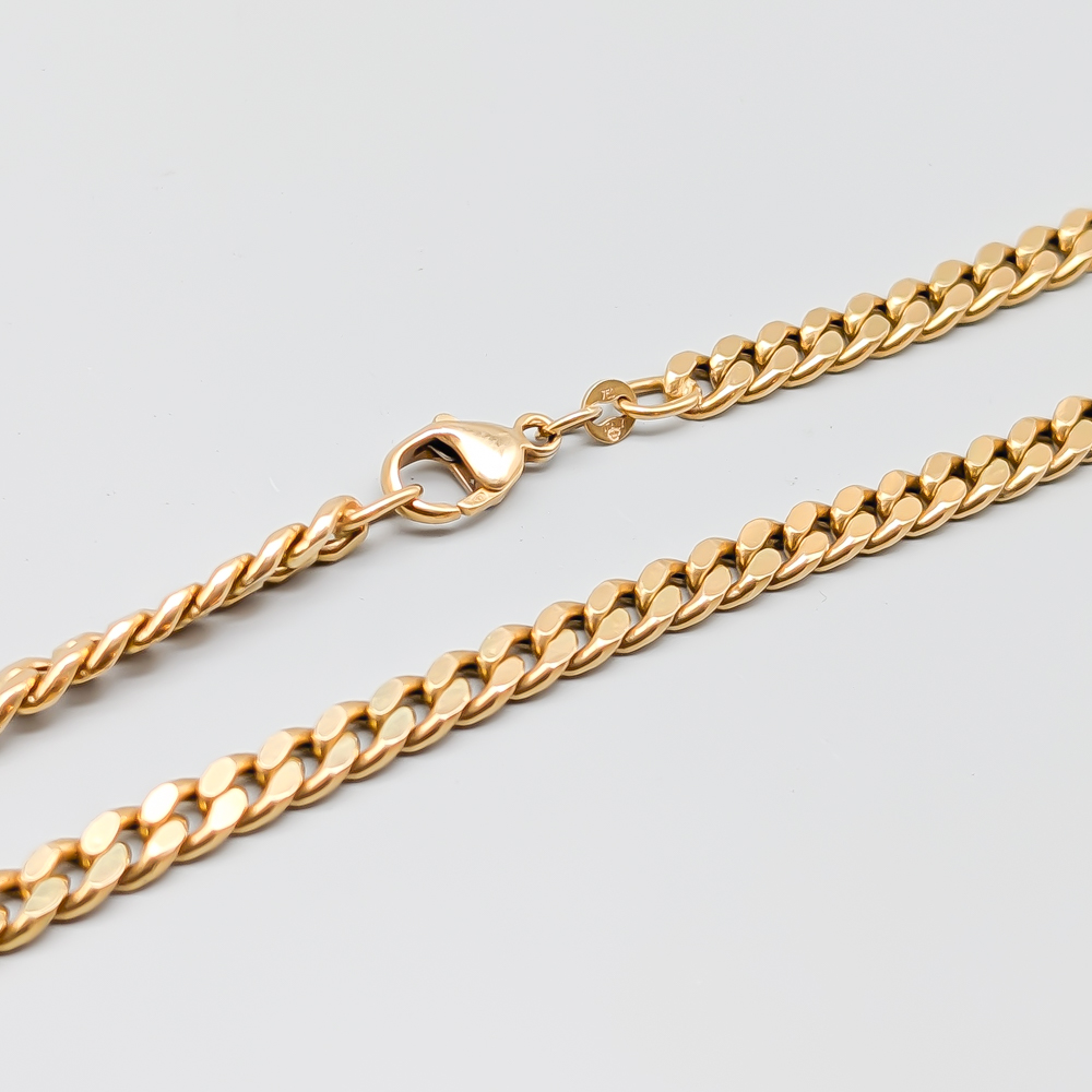 51cm Curb Chain in Gold 18K 22.95g - Image 2
