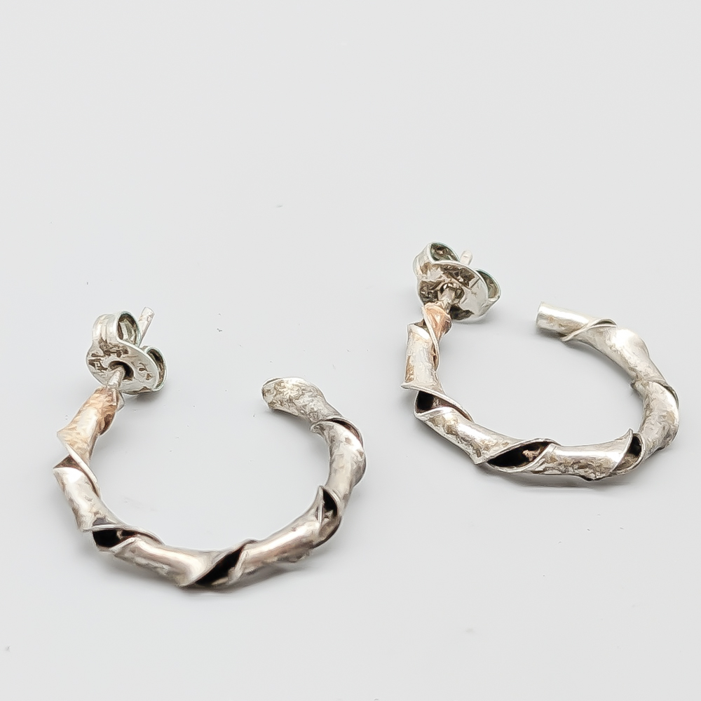 Hoops in Silver S830 2.08g 19mm