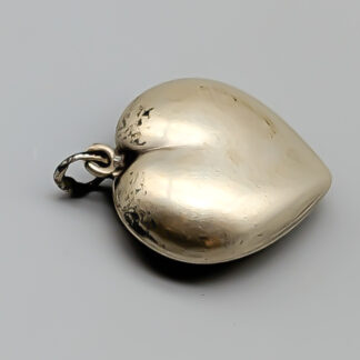 Silver Heart Pendant S830 1.66g 18mm