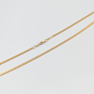60cm Gold Balestra Curb Chain 18K 15.26g