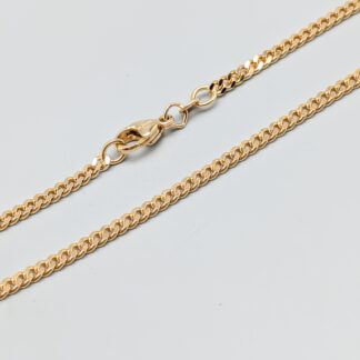 41.5cm Gold Balestra Curb Chain 18K 12.99g