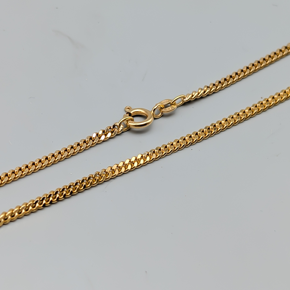 70.5cm Gold Balestra Curb Chain 18K 19.82g