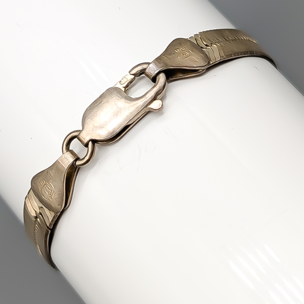 18cm Silver Bracelet S925 5.45g - Image 2