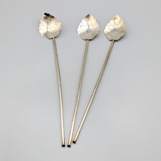 3 st drinkpinnar in Silver S925 21.55g 20mm