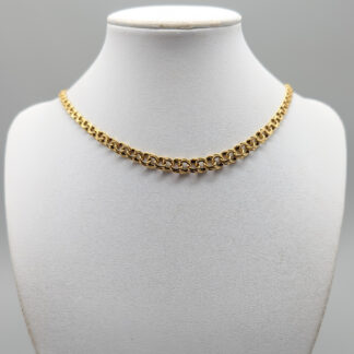 45cm Graduated Bismarck Chain in Gold 18K 18.72g