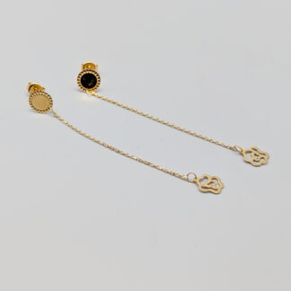 Earrings in Gold 18K 1.83g 70mm