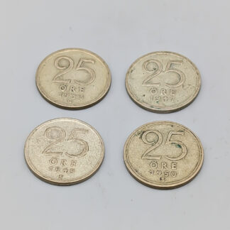 4 25 ore Sweden 1943-1950 S400 9.2g 17mm
