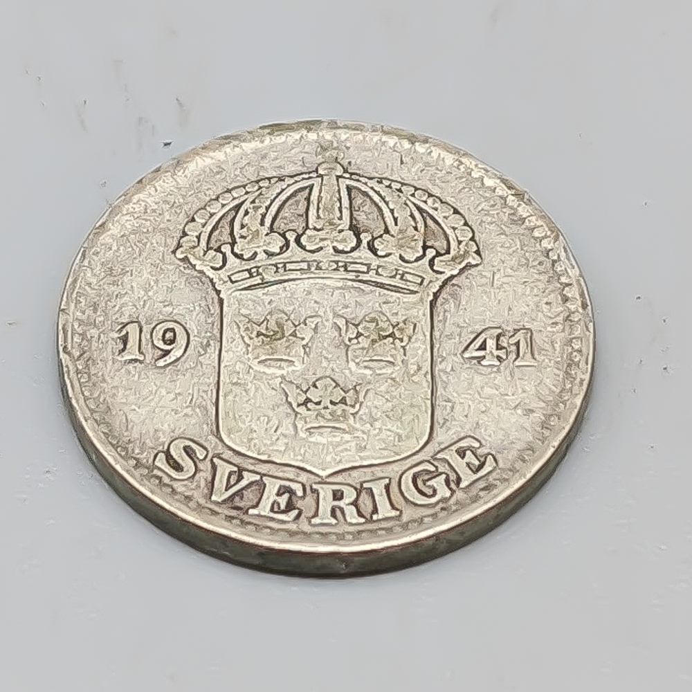 1 25 ore Sweden 1941 S600 2.46g 17mm