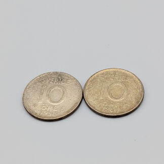 2 10 ore Sweden 1951-1962 S400 2.88g 15mm