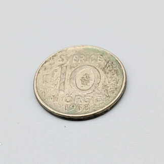10 ore Sweden 1958 S400 1.44g 15mm