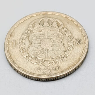1 kr Sweden 1948 S400 7g 25mm
